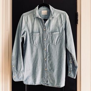 J. Crew Light Blue chambray Shirt